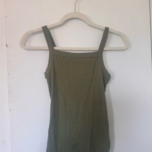 Olive Green Women's Tank Top